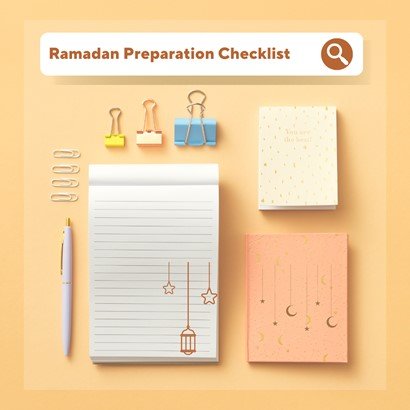 Ramadan Preparation Checklist