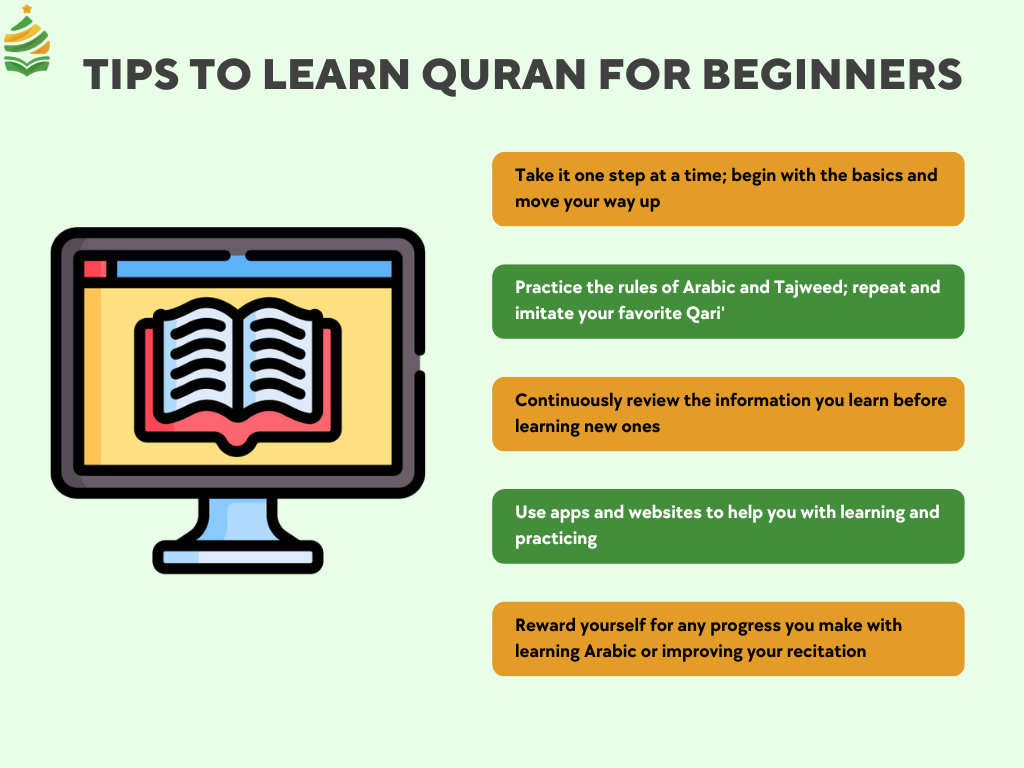 Tips to learn Quran for beginners